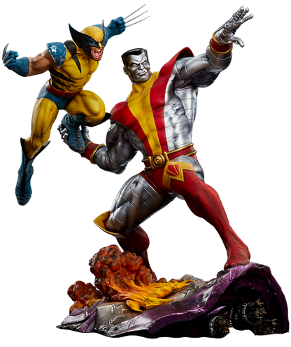 Fastball Special: Colossus and Wolverine Premium Format™ Figure by Sideshow Collectibles