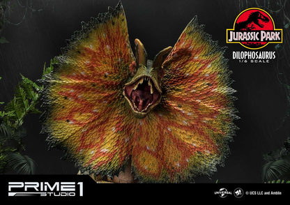 Jurassic Park Dilophosaurus  Bonus Version By Prime 1 Studio