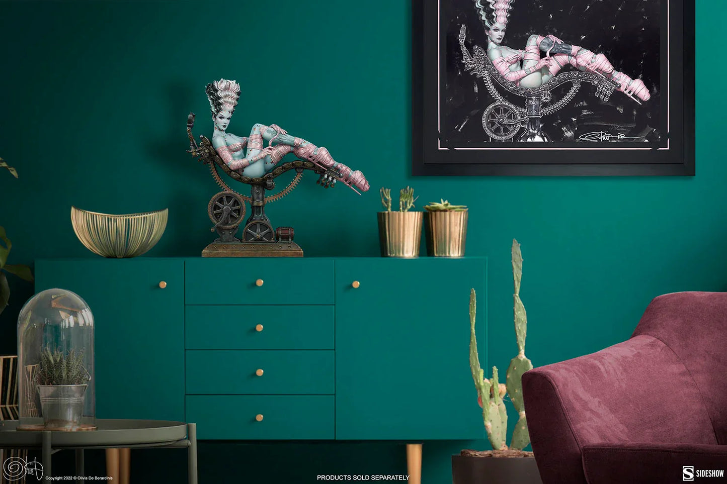 FRANKIE REBORN Statue by Sideshow Collectibles