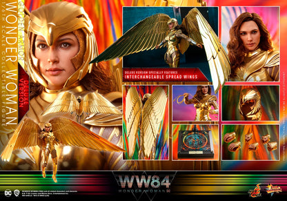 GOLDEN ARMOR WONDER WOMAN (DELUXE) Sixth Scale Figure By Hot Toys
