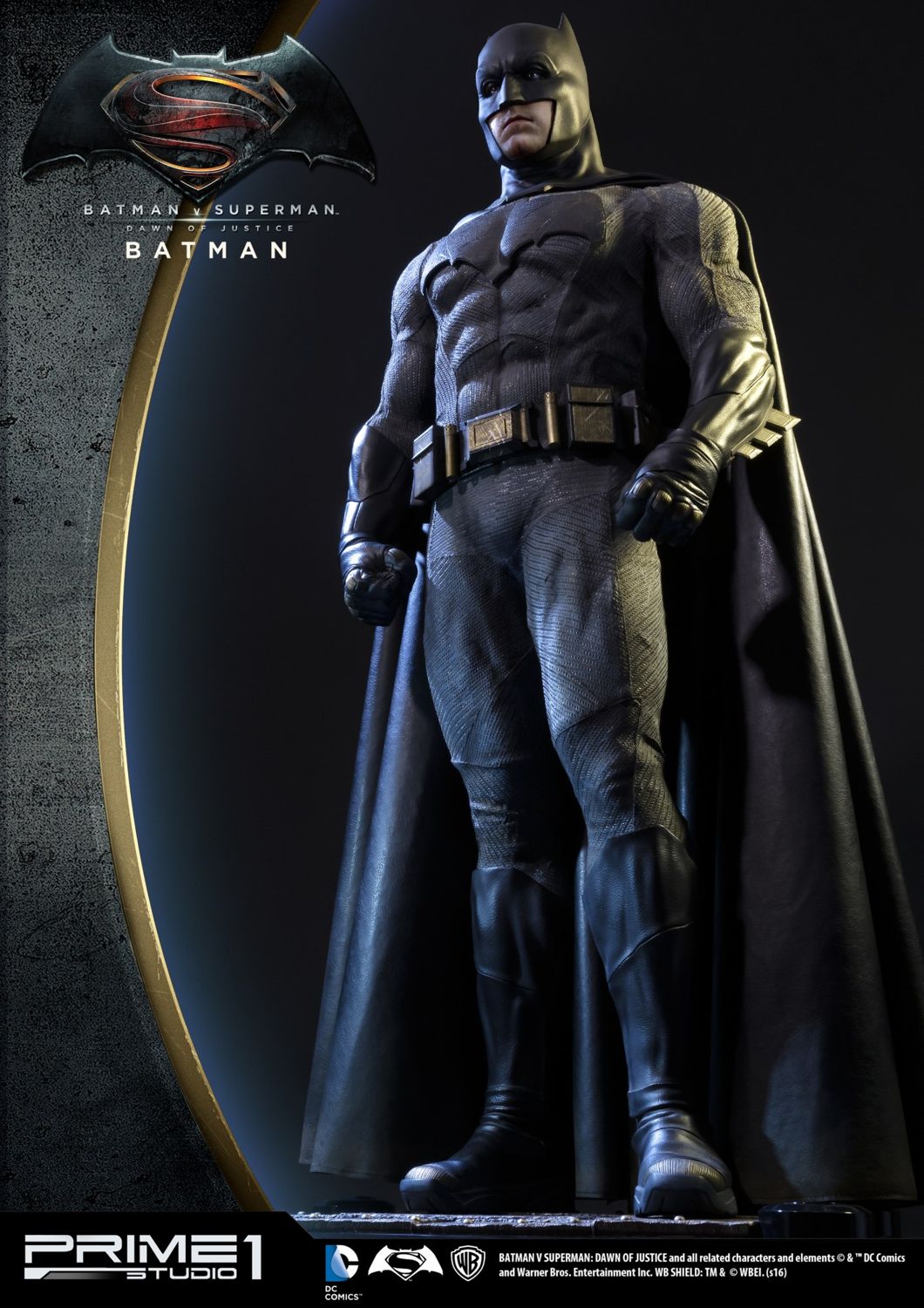 Batman v Superman Dawn of Justice (Film) Batman Statue by Prime1 Studios