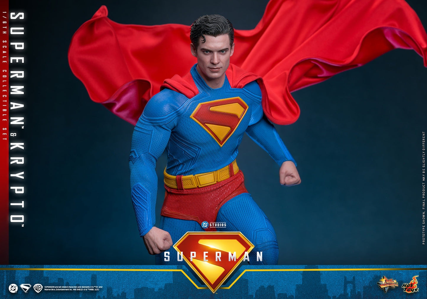 Superman (2025) & Krypto Sixth Scale Figure Set By Hot Toys