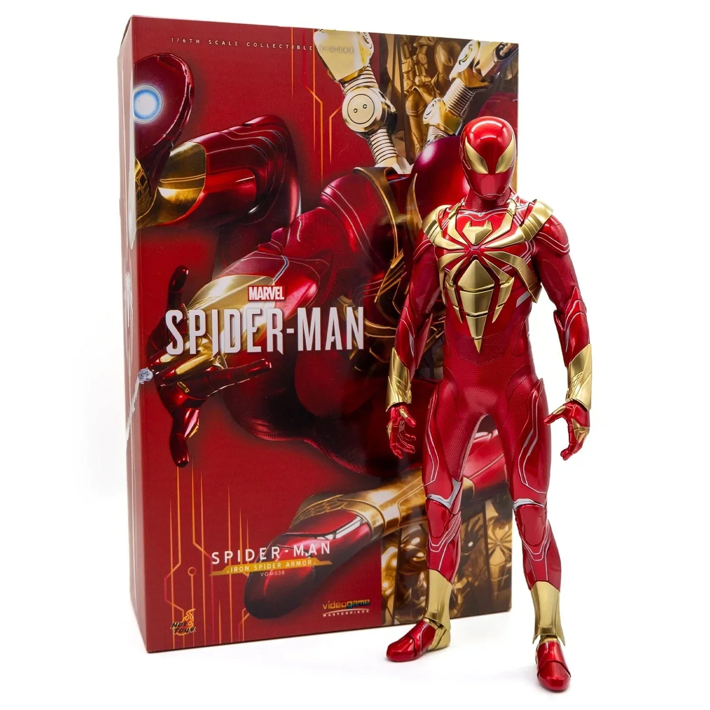 Spider-Man (Iron Spider Armor) Sixth Scale Figure by Hot Toys