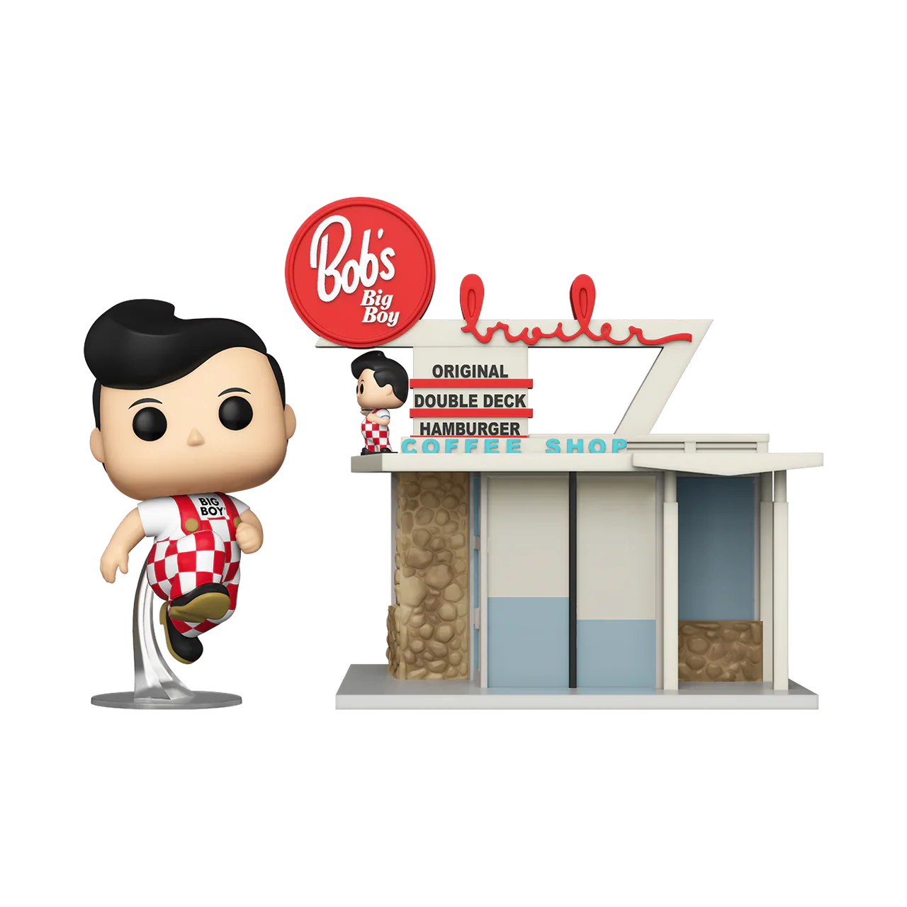 Bob's Big Boy POP Town Restaurant Figure Set BY FUNKO POP!