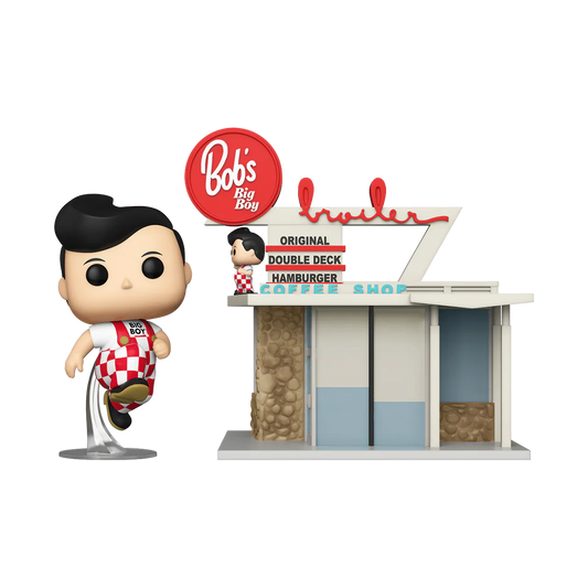 Bob's Big Boy POP Town Restaurant Figure Set BY FUNKO POP!