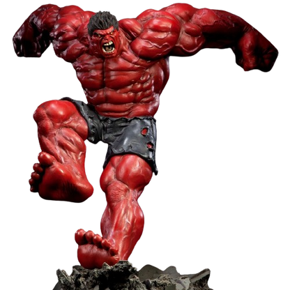 RED HULK Polystone Statue by Sideshow Collectibles