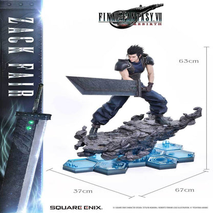 FINAL FANTASY VII REBIRTH  1/4 Scale Zack Fair Deluxe Version Statue By Prime1 Studios