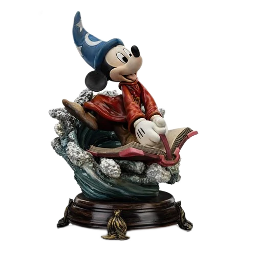 Sorcerer Mickey Deluxe statue by Iron Studios