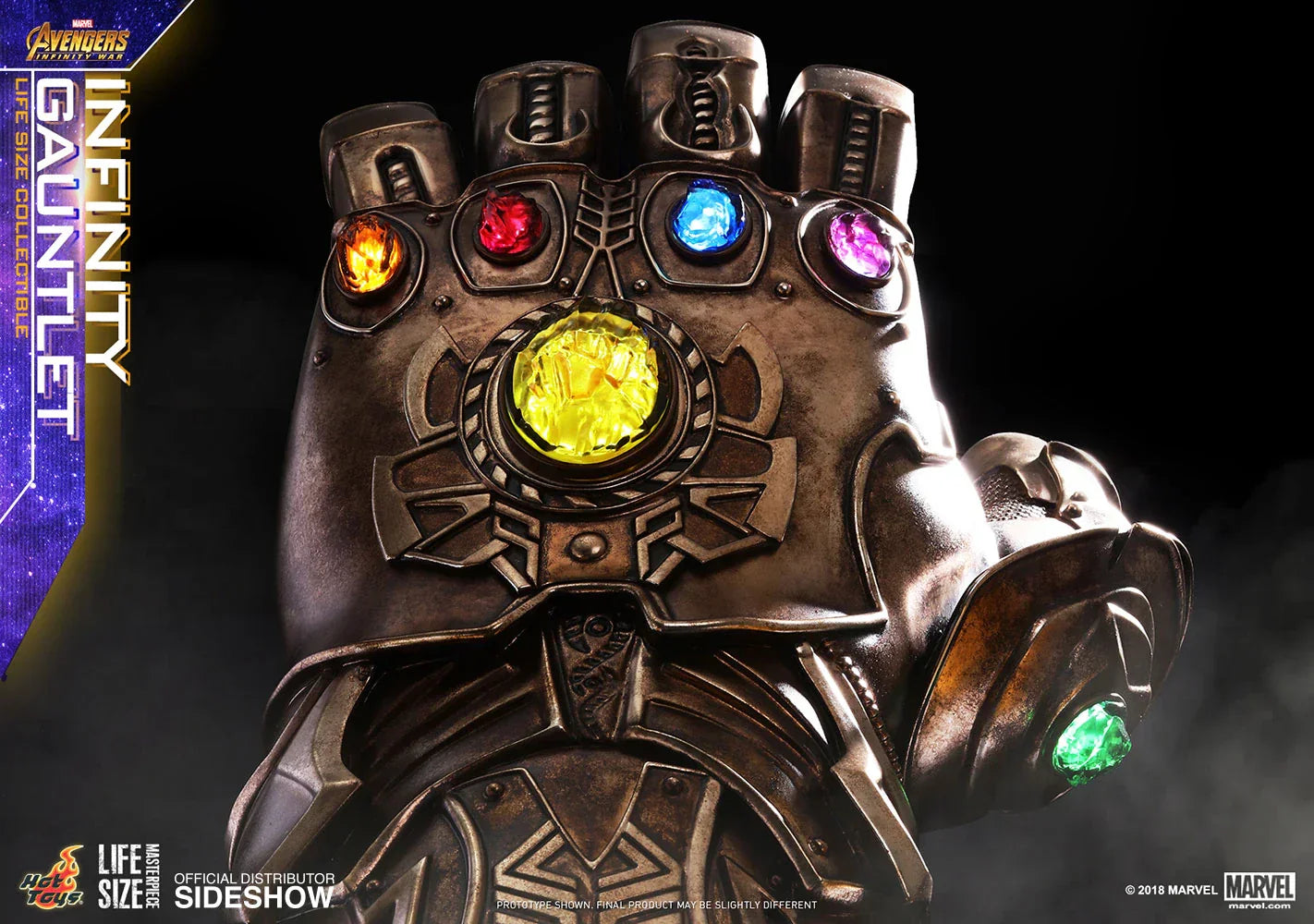 INFINITY GAUNTLET Prop Replica by Hot Toys