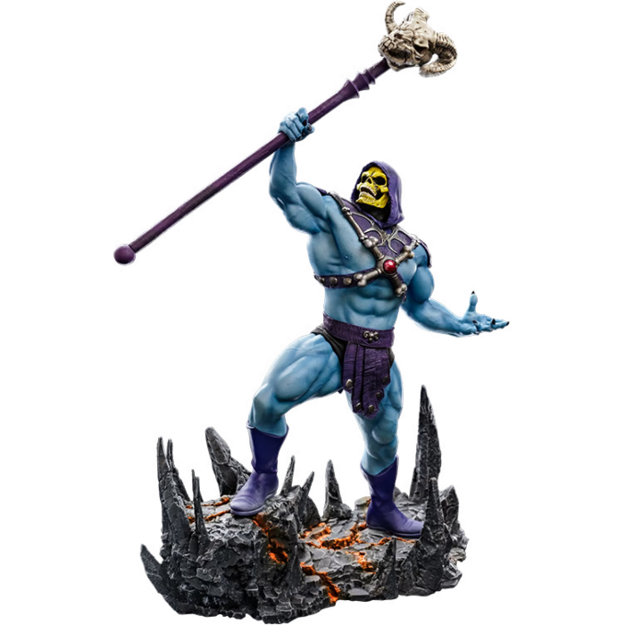 Skeletor Masters of the Universe Art Scale 1/10 Statue By Iron Studios