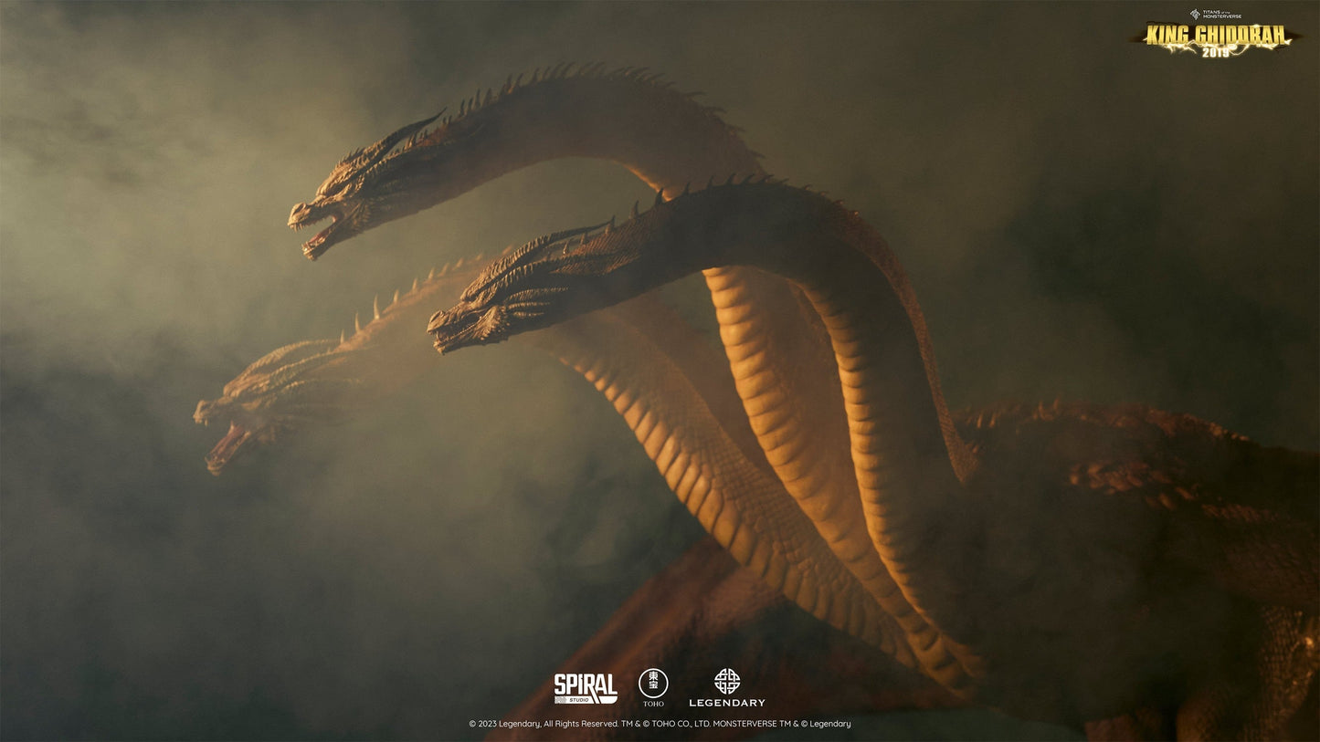 King Ghidorah (2019) Titans of the Monsterverse Statue by Spiral Studio