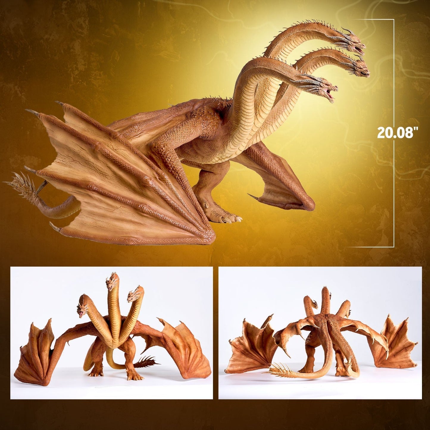 King Ghidorah (2019) Titans of the Monsterverse Statue by Spiral Studio