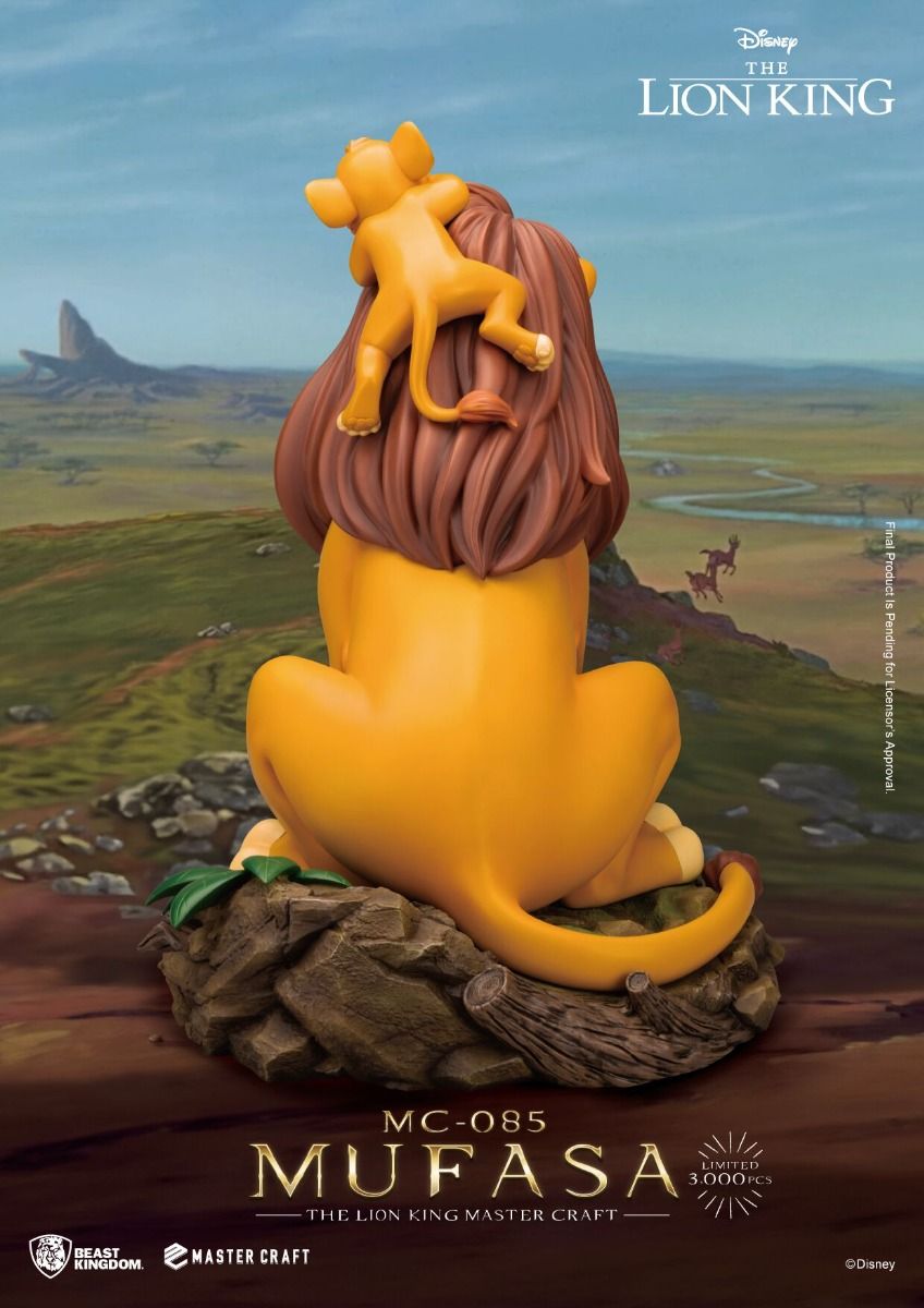 The Lion King Mufasa Master Craft Statue By Beast Kingdom