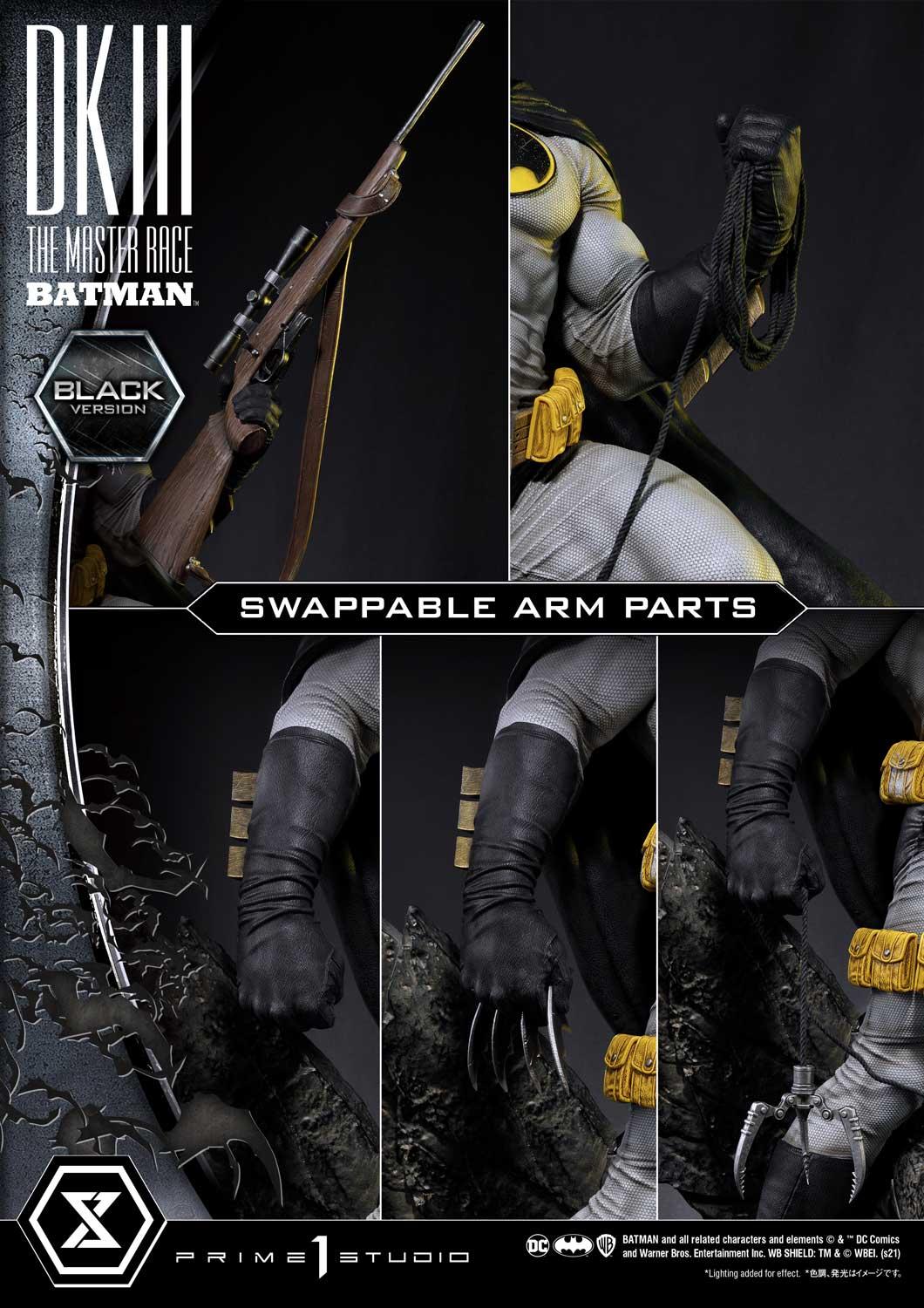 Batman Dark Knight III The Master Race (Black ver.) 1:3 statue by Prime 1 Studio