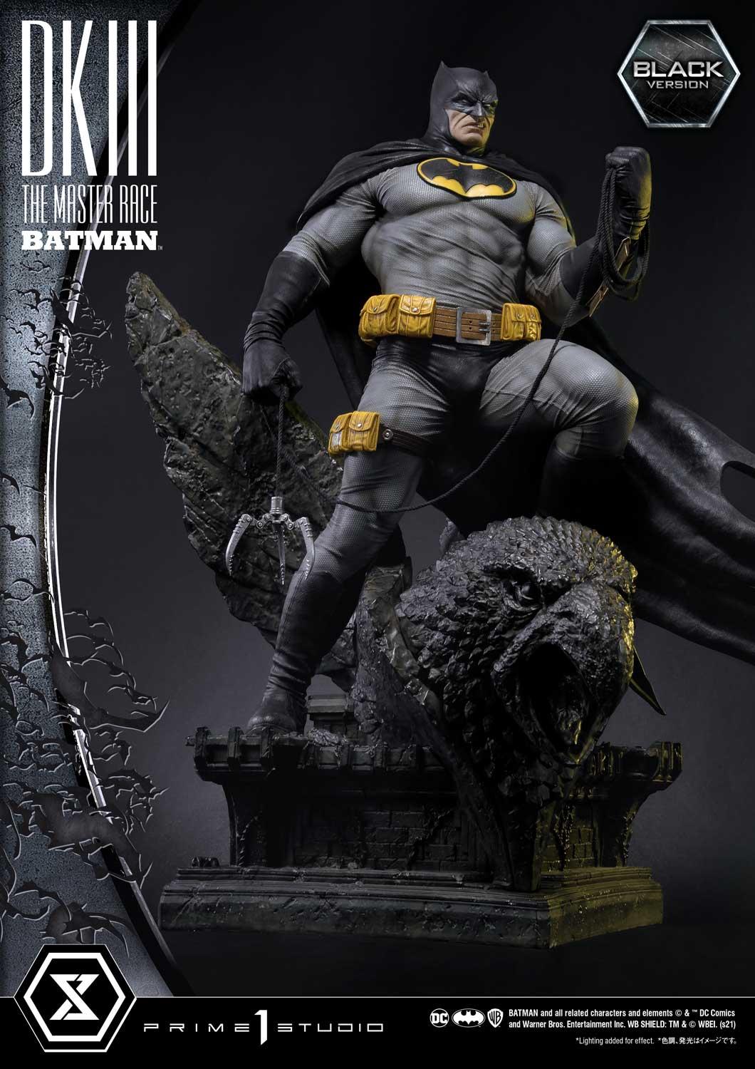Batman Dark Knight III The Master Race (Black ver.) 1:3 statue by Prime 1 Studio