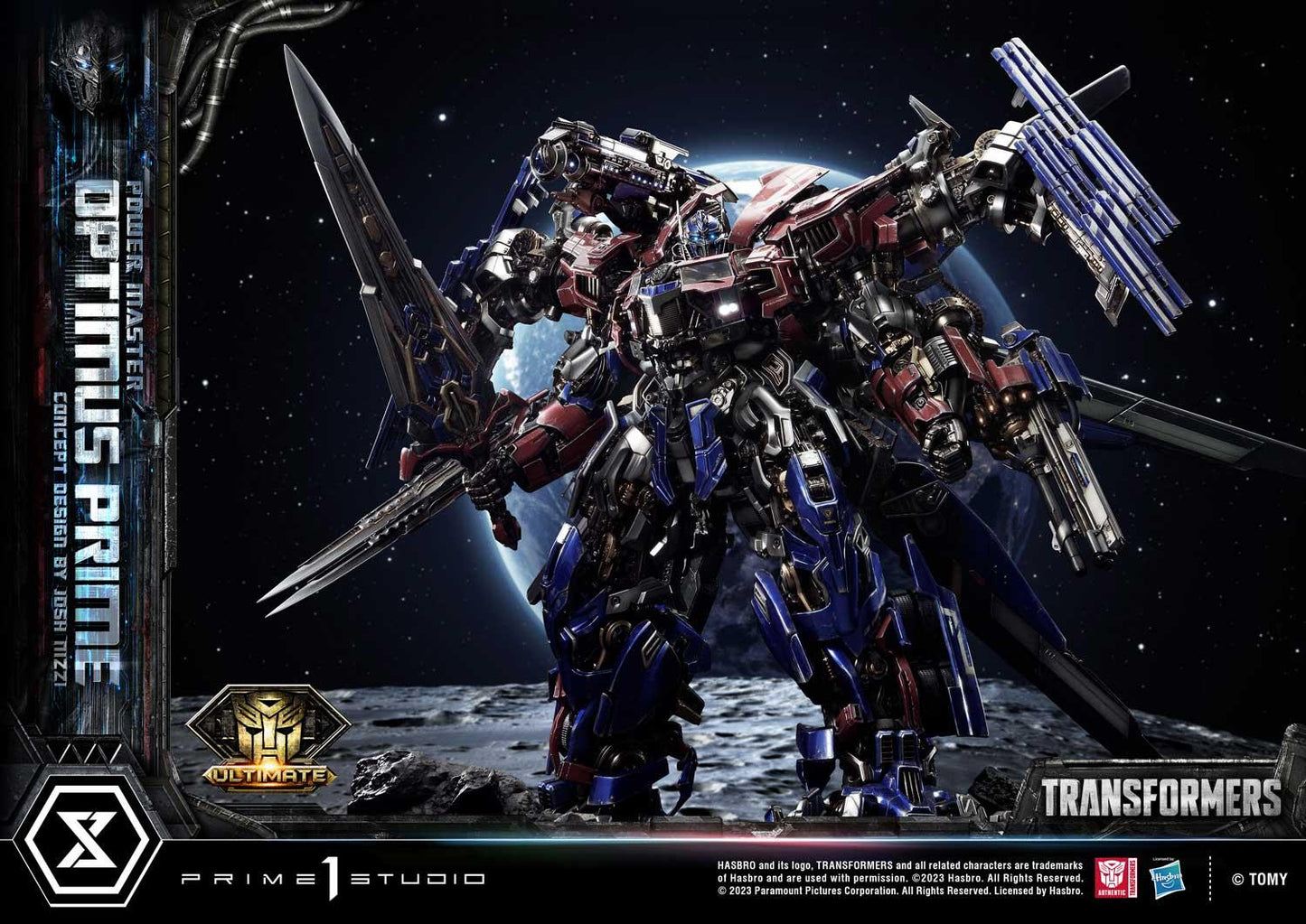 Prime 1 Studios Power Master Optimus Prime Ultimate Bonus version