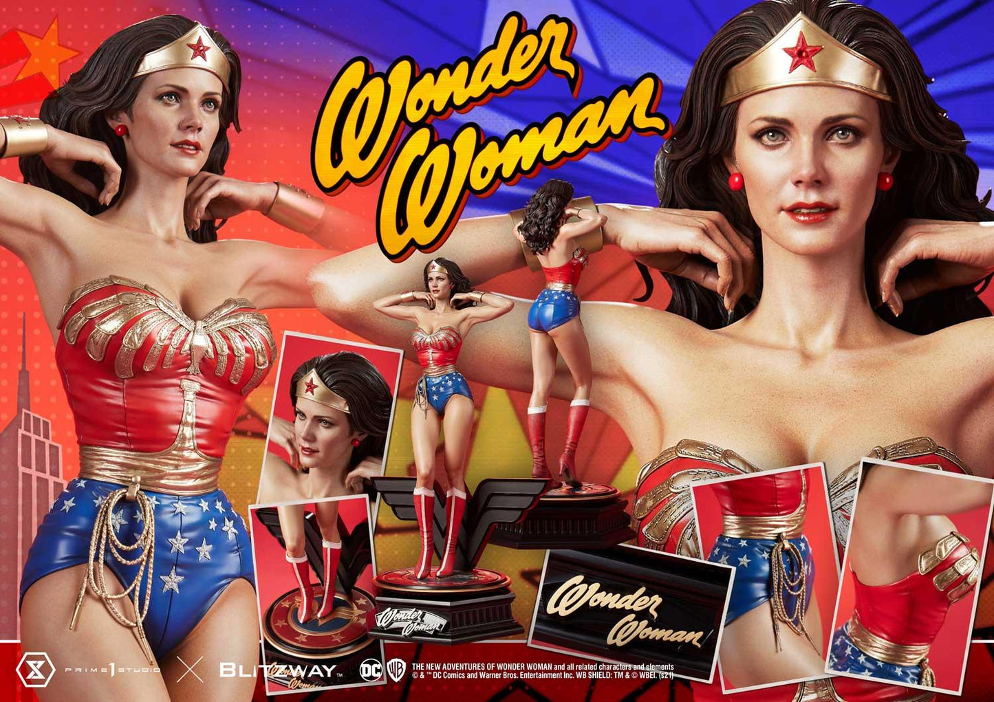 Wonder Woman 1975 TV Series Statue By Prime 1 Studio