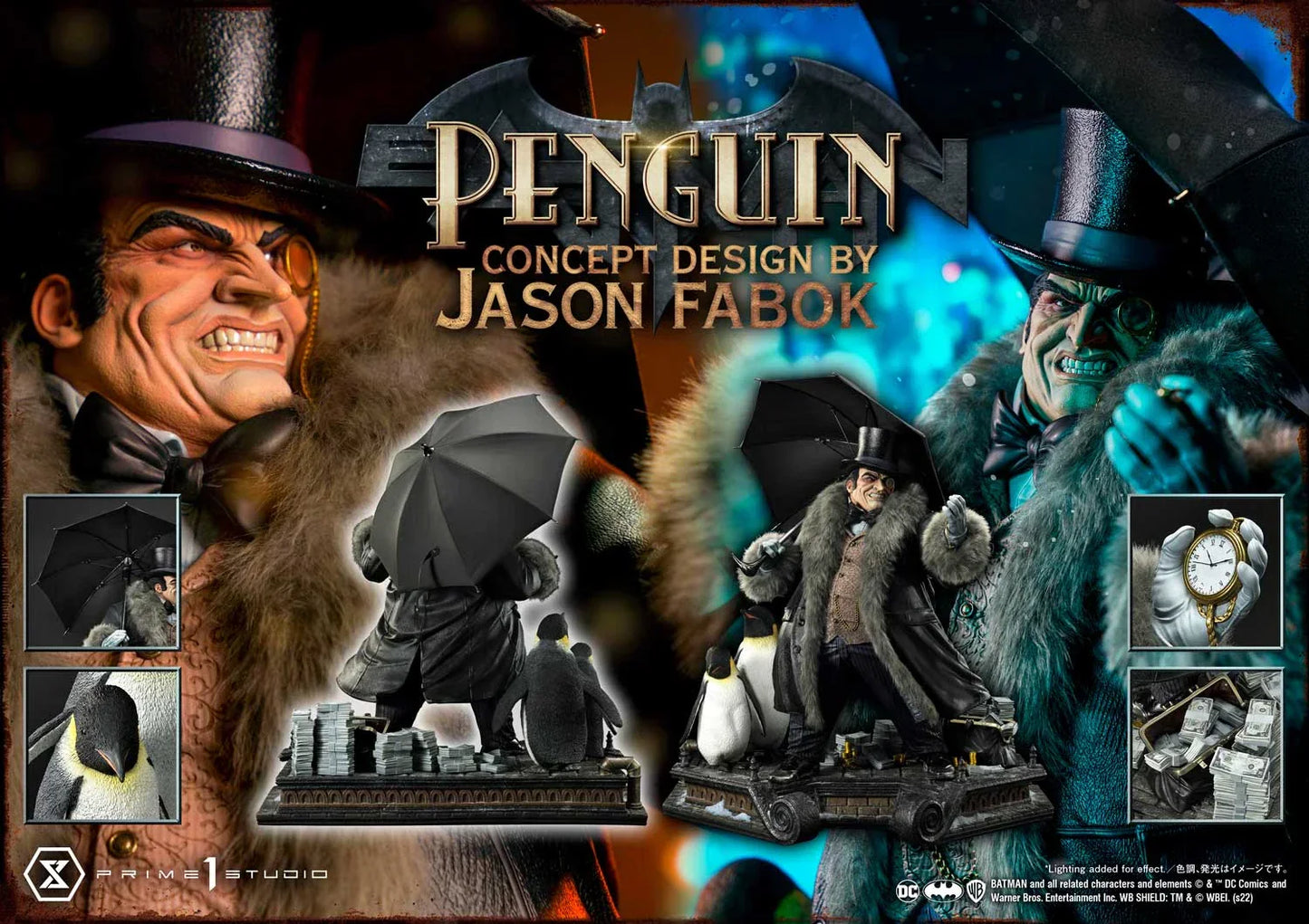 PENGUIN (DELUXE BONUS VERSION) 1:3 Scale Statue By Prime 1 Studio