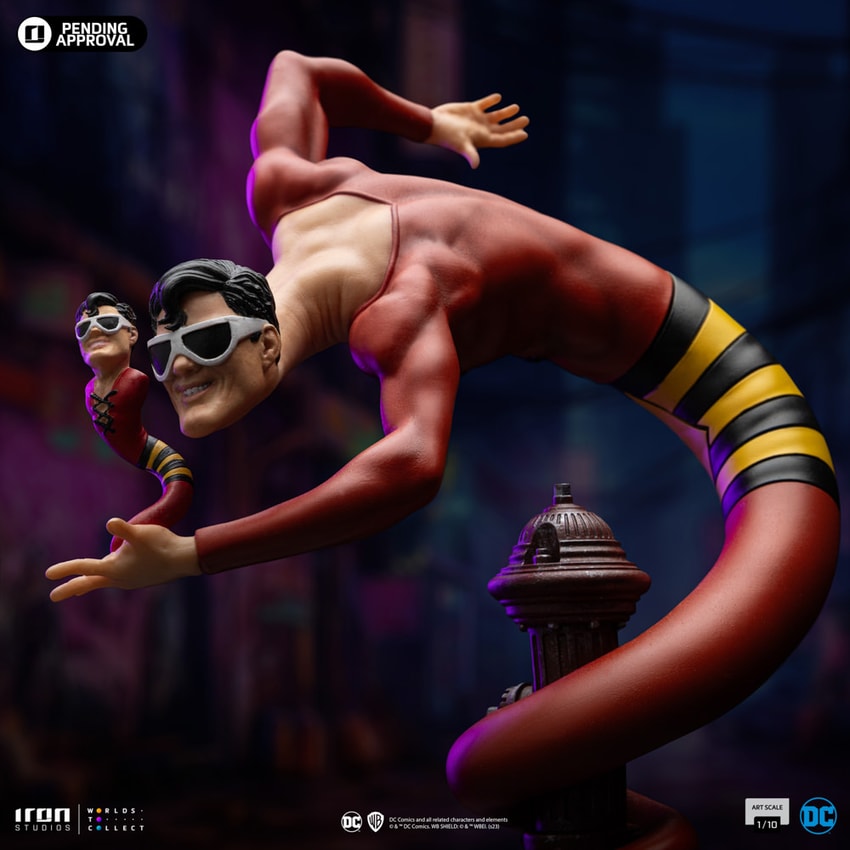PLASTIC MAN 1:10 Scale Statue by Iron Studios