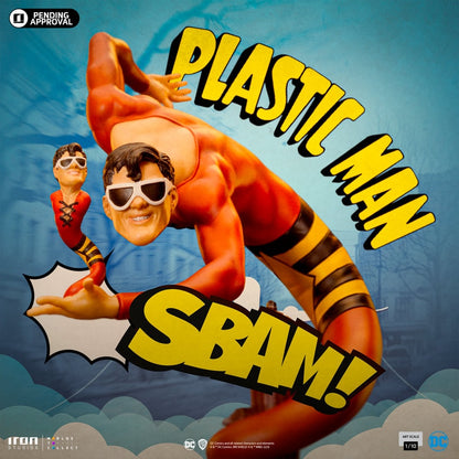 PLASTIC MAN 1:10 Scale Statue by Iron Studios