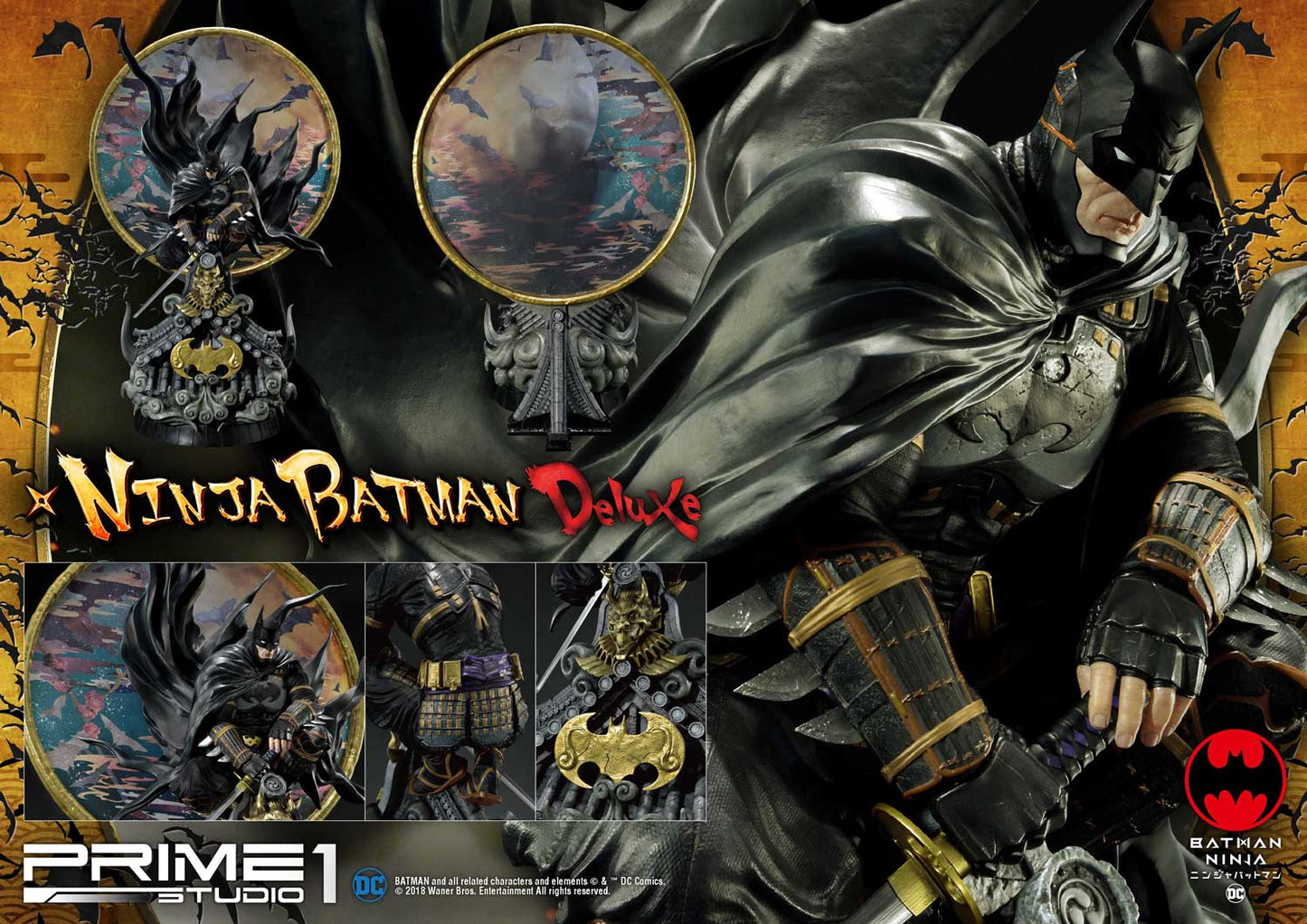 Ninja Batman Deluxe Version Statue By Prime 1 Studio