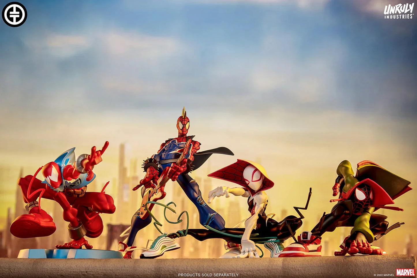 SCARLET SPIDER Designer Collectible Statue by Unruly Industries