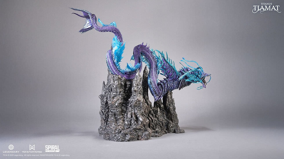 Titanus Tiamat statue by Spiral Studio