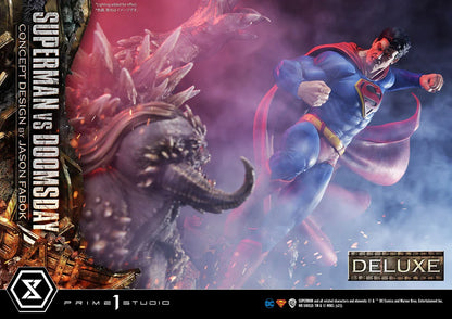 SUPERMAN VS DOOMSDAY (DELUXE VERSION) Statues by Prime 1 Studio