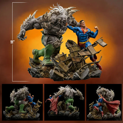 SUPERMAN VS DOOMSDAY 1:10 Scale Statue by Iron Studios CCXP Exclusive