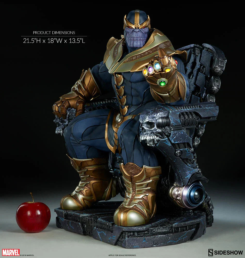 THANOS ON THRONE Maquette by Sideshow Collectibles Exclusive