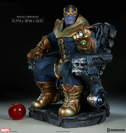 THANOS ON THRONE Maquette by Sideshow Collectibles Exclusive