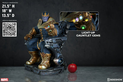 THANOS ON THRONE Maquette by Sideshow Collectibles Exclusive