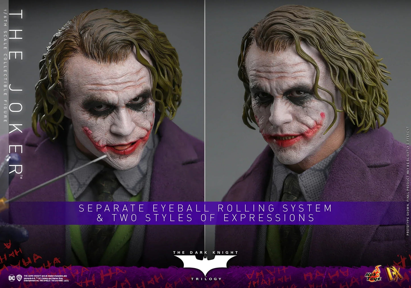 THE JOKER Sixth Scale Figure By Hot Toys