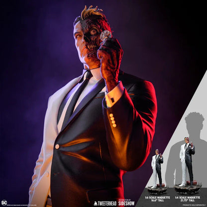 TWO-FACE Collector 1/4 Scale Maquette By Tweeterhead