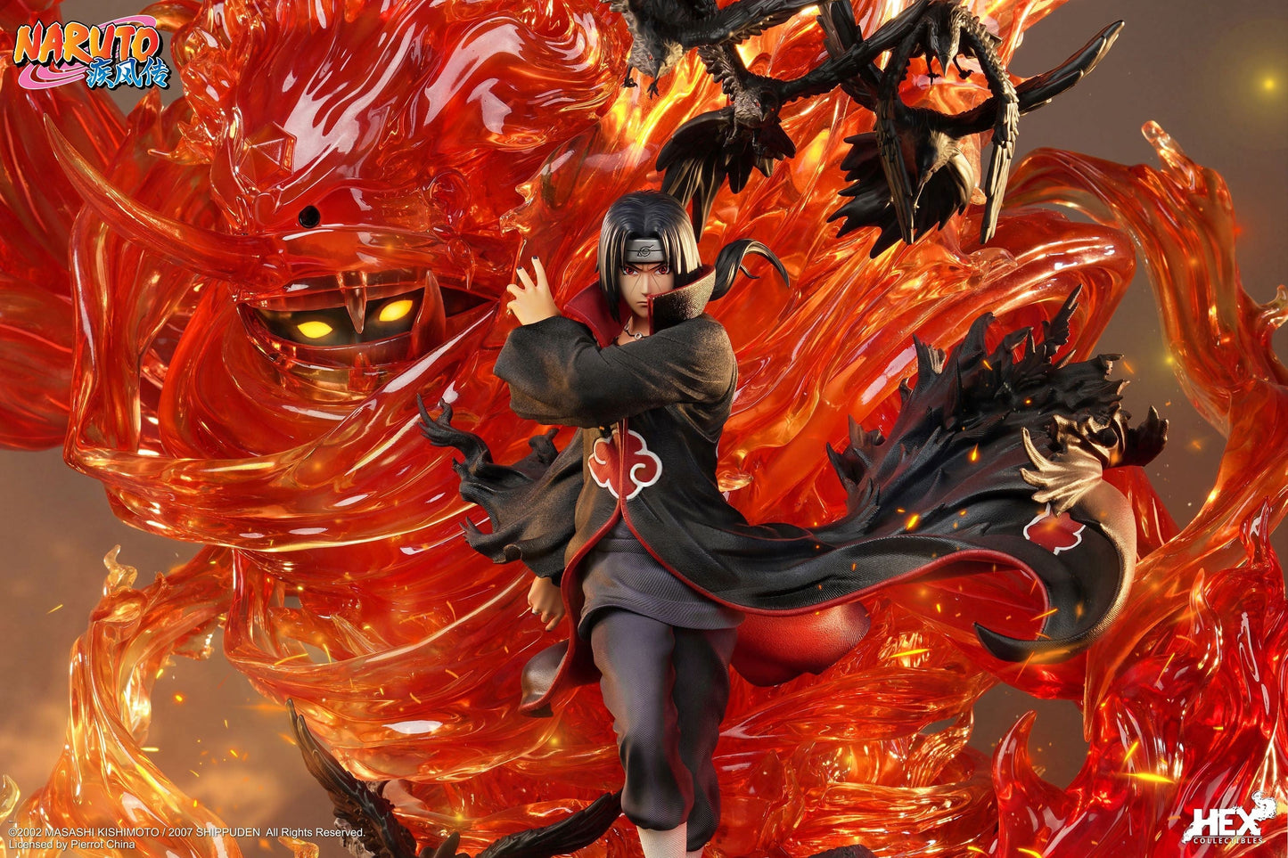 Uchiha Itachi Ultimate Diorama Statue (Pro) by HEX Collectibles