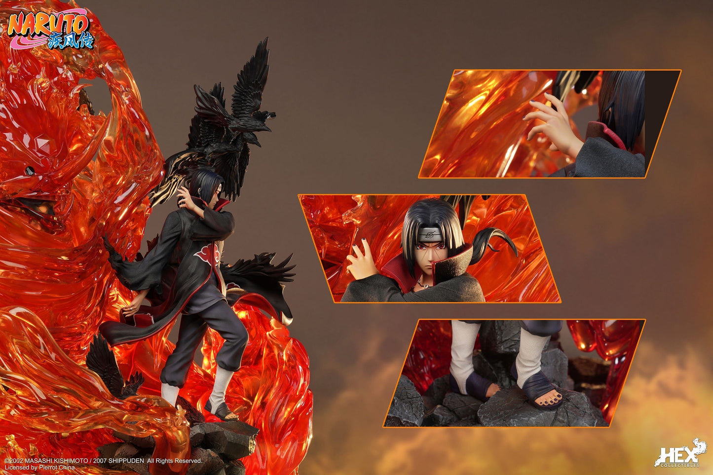 Uchiha Itachi Ultimate Diorama Statue (Pro) by HEX Collectibles