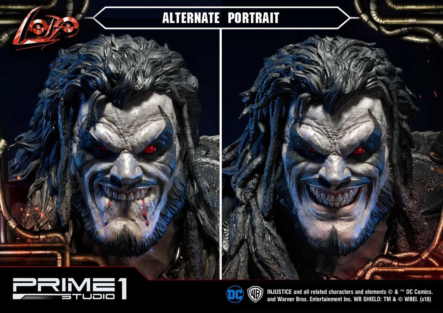 Prime 1 Studio Lobo Deluxe Bonus version from Injustice: Gods Among Us.