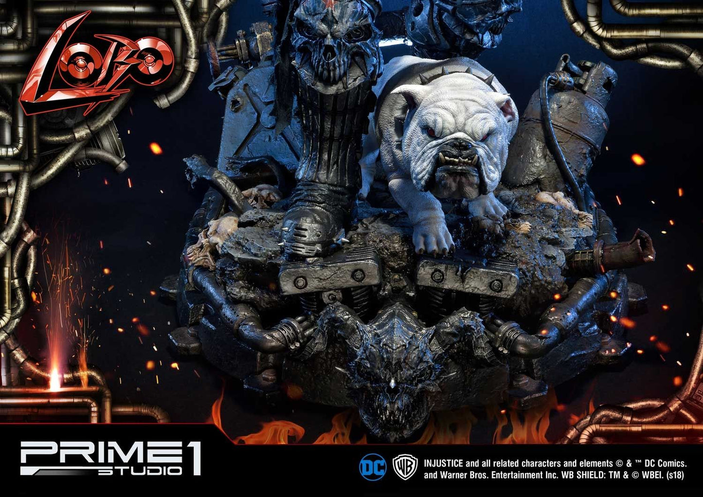 Prime 1 Studio Lobo Deluxe Bonus version from Injustice: Gods Among Us.