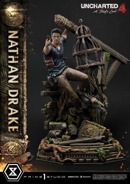 Uncharted 4: A Thief's End Nathan Drake DX Statue by Prime 1 Studio