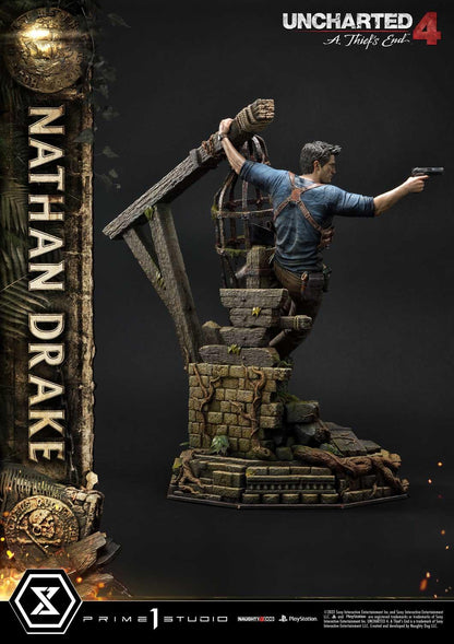 Uncharted 4: A Thief's End Nathan Drake DX Statue by Prime 1 Studio