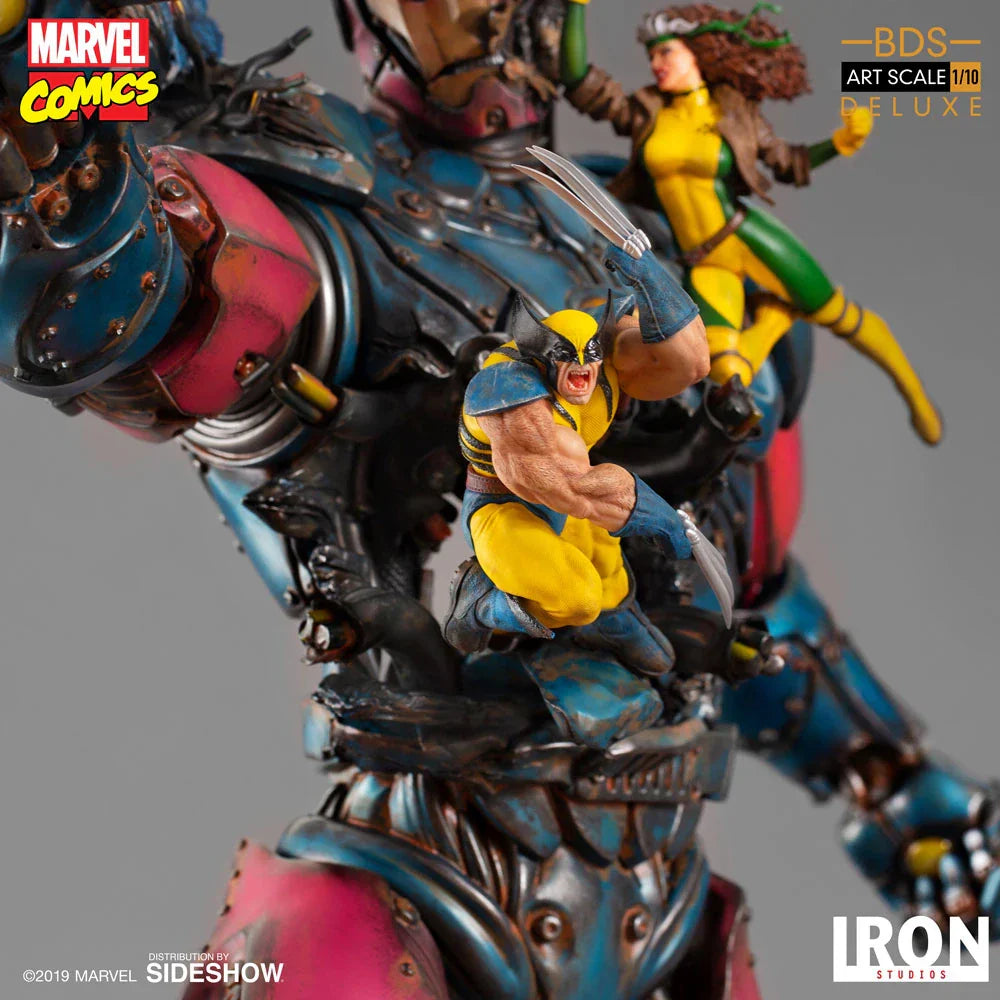 X-Men Vs Sentinel 1 (Deluxe) 1:10 Scale Statue By Iron Studios