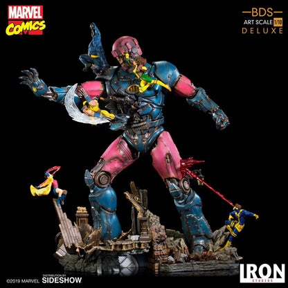 X-Men Vs Sentinel 1 (Deluxe) 1:10 Scale Statue By Iron Studios