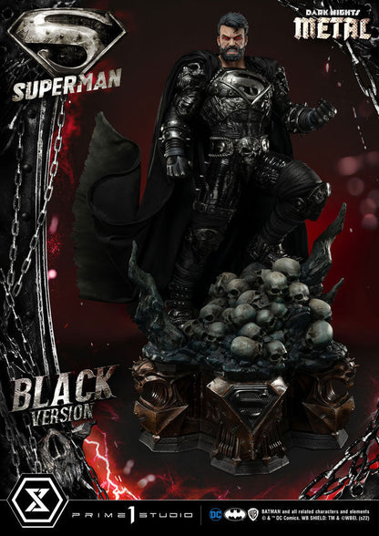 Dark Nights: Metal Superman Black Version Museum Masterline Statue